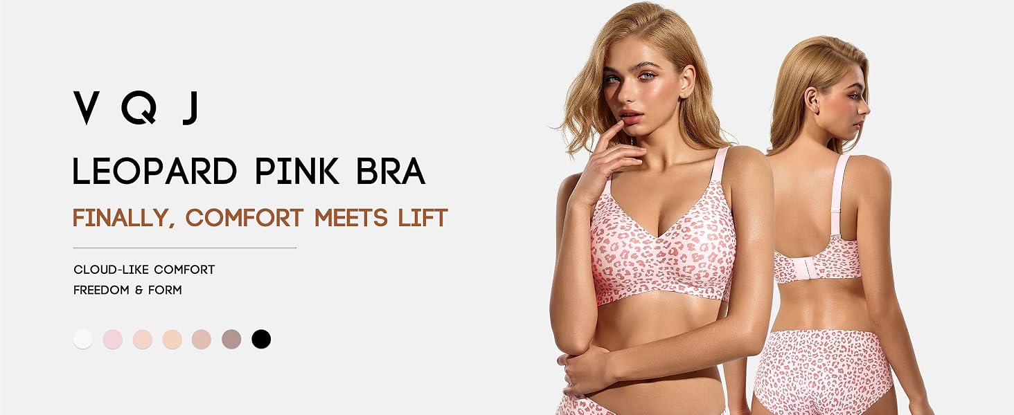 VQJ jelly comfort wireless bra collection — wide lifestyle banner